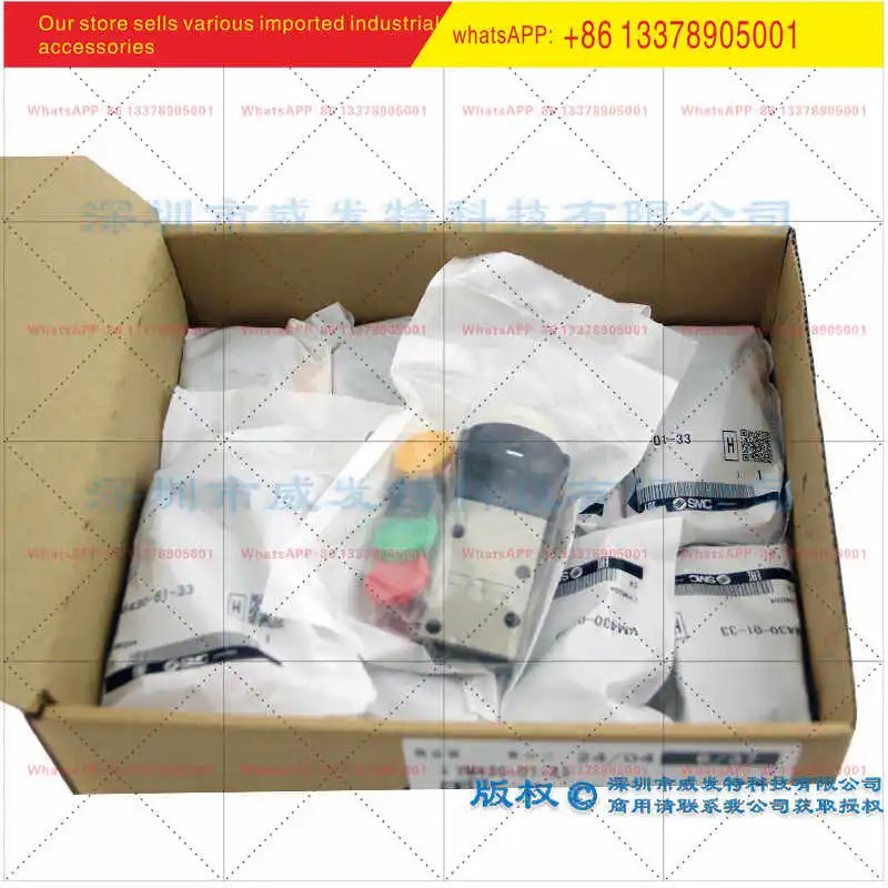 SMC VM430-01-33 VM430-01-00 3방향 기계식 제어 밸브 수동 오리지널