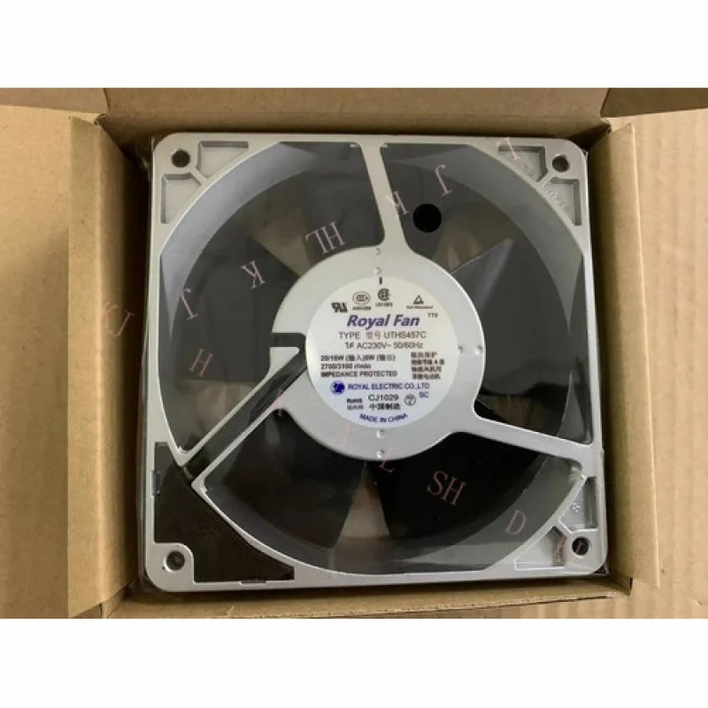 FAN 12038 UTHS457C AC230V50/60Hz 20/18W 12CM 풀 메탈 팬N