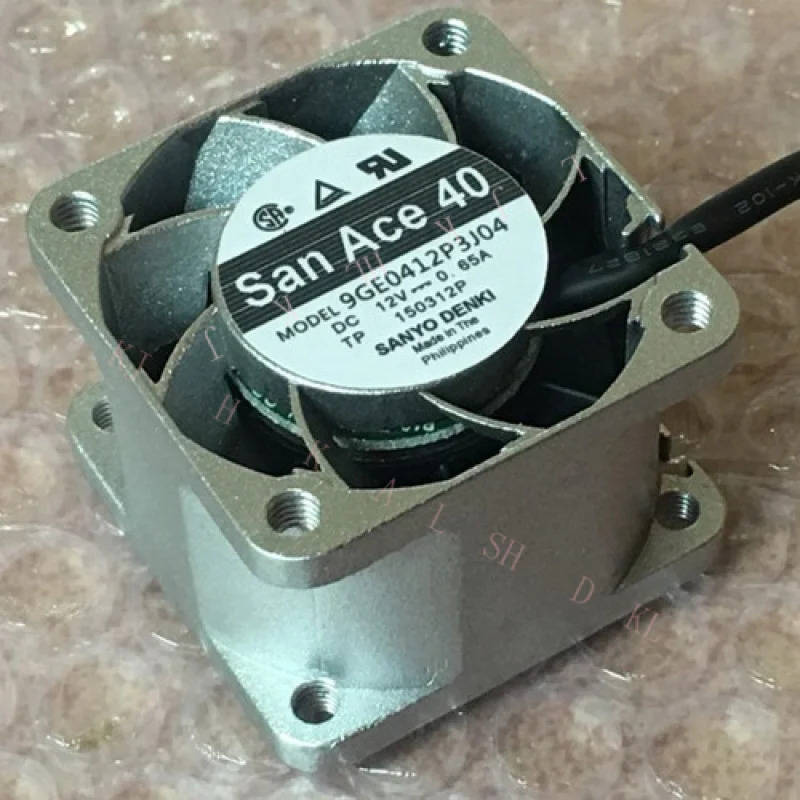 N 신품 9GE0412P3J04 SANYO DENKI San Ace 40 모델 12V 0.65A 냉각팬