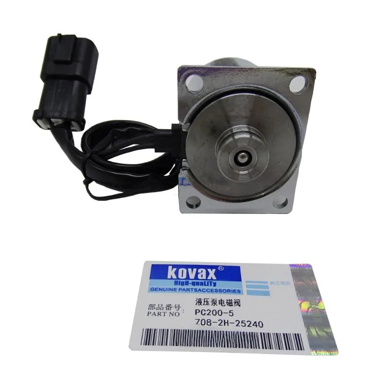 이 Jianleshun KOVAX 유압 펌프 솔레노이드 밸브 PC200-5 708-2H-25240 건설 기계 부품