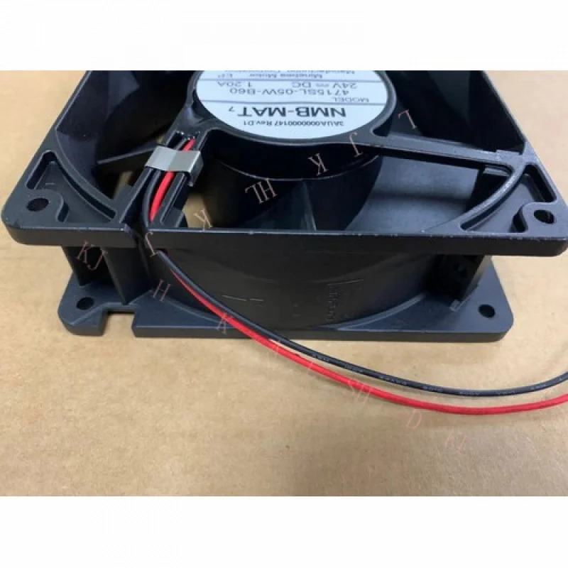 NMB 4715SL-05W-B60 DC 24V 1.20A IP55 방수 인버터 팬 120x38MM