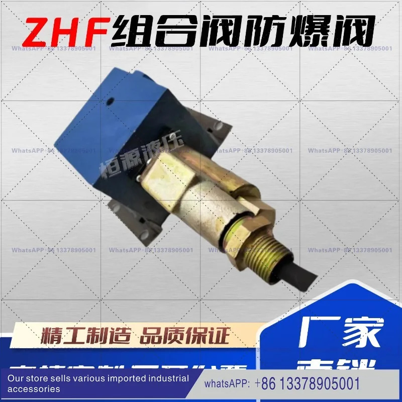 Jiangyin Shuanglin 유압 부품 공장 콤비네이션 밸브 방폭 ZHF 시리즈 ZHF-10/15/25/63 솔레노이드