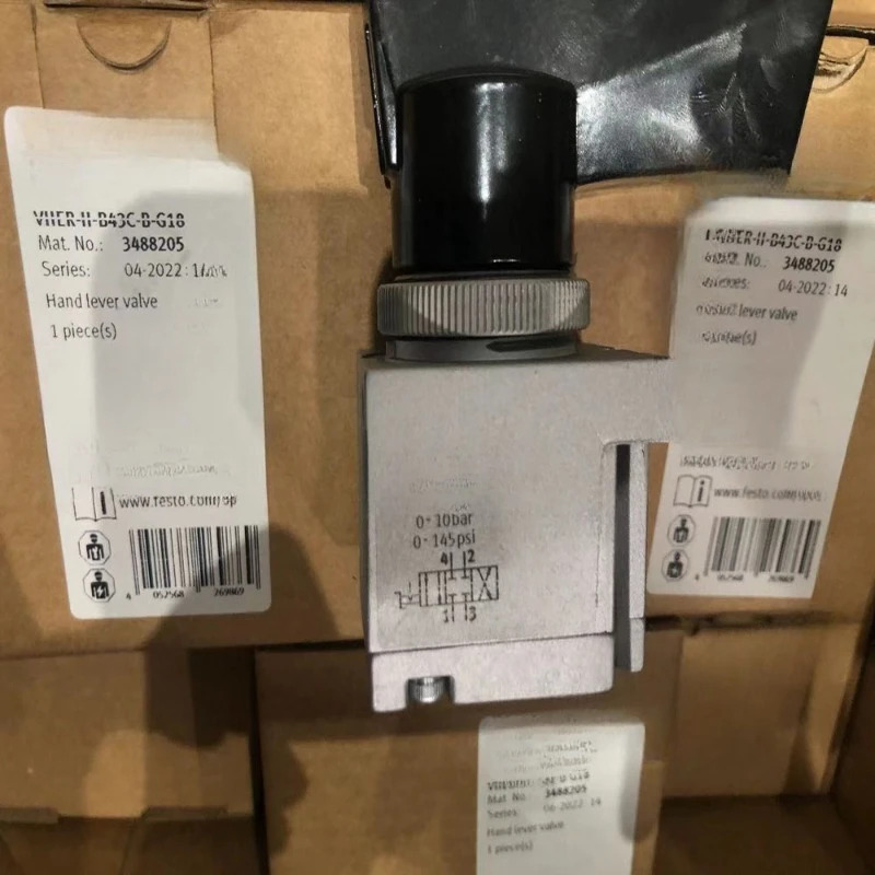 FESTO 로터리 핸들 밸브부품 VHER-P-H-B43C-B-G18-G14-G12 3488205