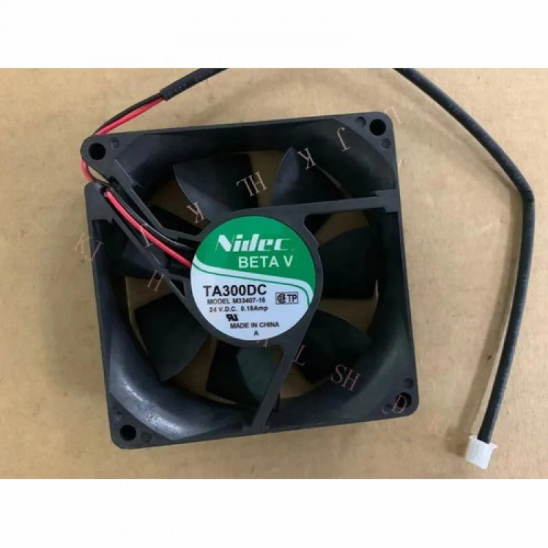 Nidec TA300DC M33407-16 DC 24V 0.18A 2라인버터 냉각팬 80x80x25mm