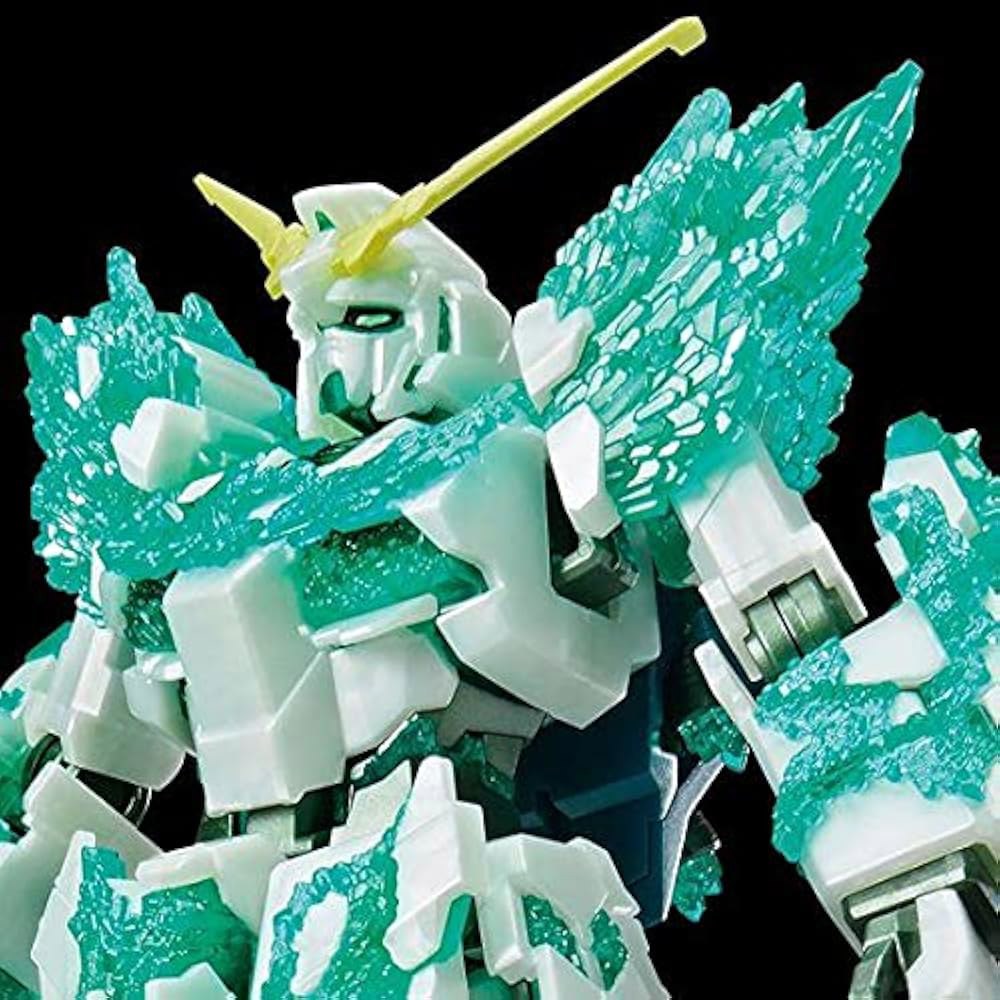 HG 1/144 RX-0 Unicorn Gundam Plastic Limited CRYSTAL The LUMINOUS BODY Kit Base - 상세 이미지 3