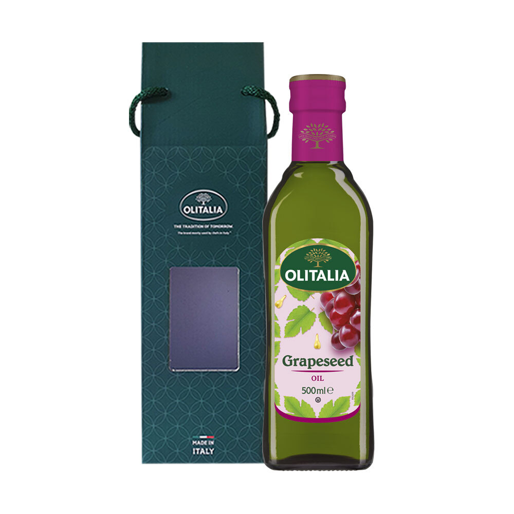 올리타리아 포도씨유 500ml 1P 선물세트 - 상품 이미지