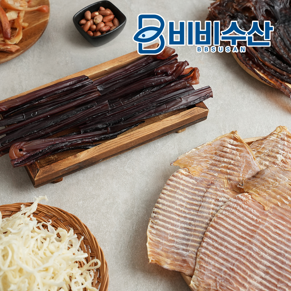 오징어 노가리 건어물 버터구이 해씨볼 꽃징어 장족 - 상품 이미지