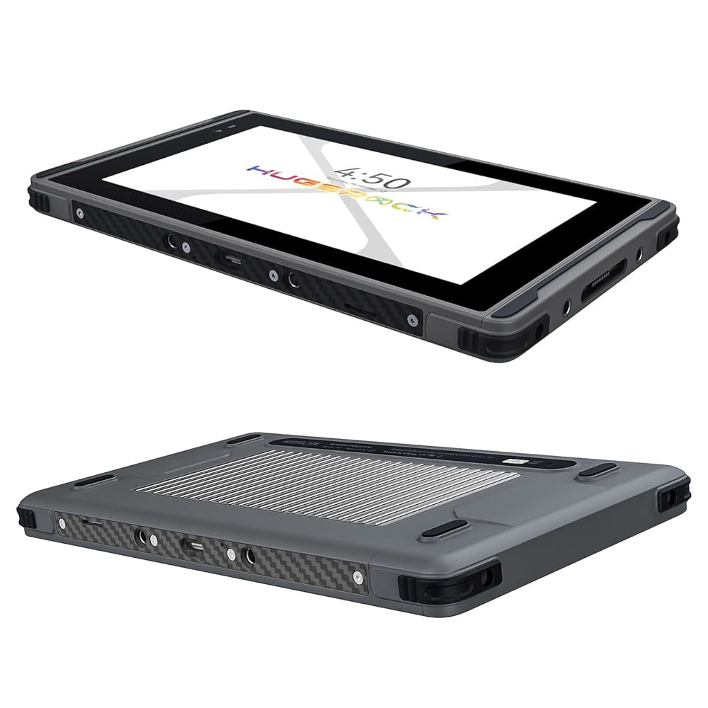 HUGEROCK X7 견고한 태블릿 PC 가능, 8GB+ROM 방수 드론 모토 2600nit 128GB 방지 UAV 모니터용 13 야외 읽기 낙하 캠핑 안드로이드 7인치 햇빛 RA - 상세 이미지 3