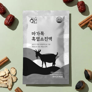 마가목 흑염소진액 80ml 30포 즙 엑기스 맛있게 먹은 솔직 후기 - 상품 이미지 2