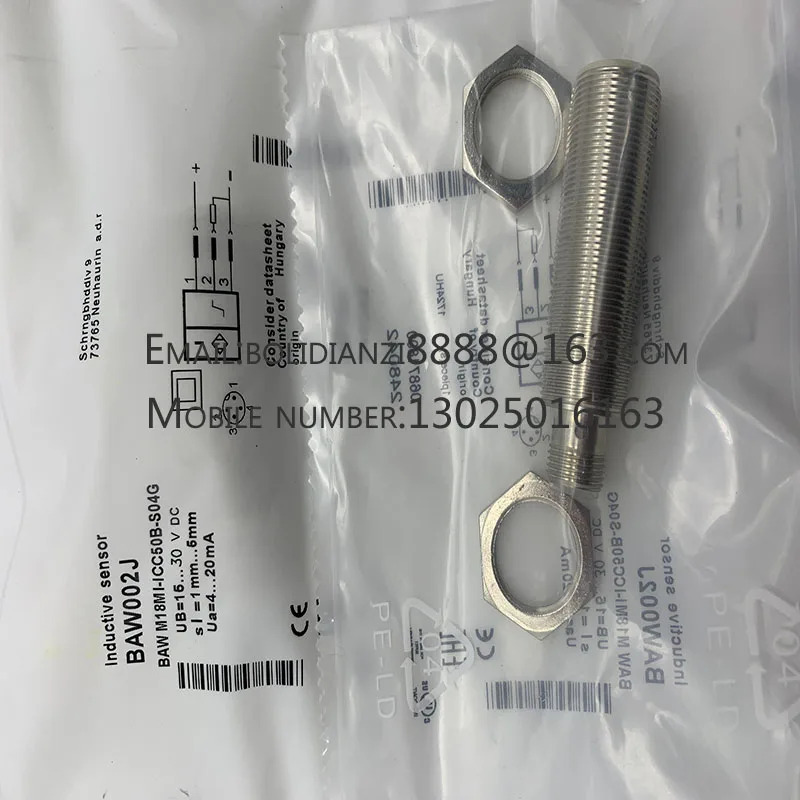 BAW M12MI-UAC20B-S04G-55 BAW0050 오리지널 스위치 센서