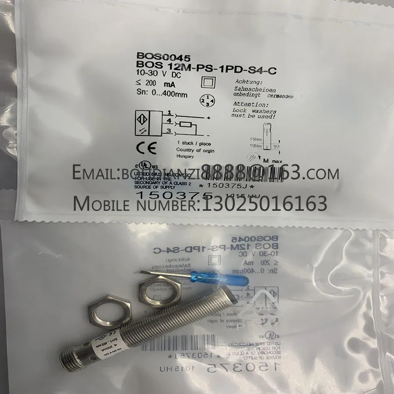 BOS 12M-PS-1PD-BO-C-03 오리지널 스위치 센서