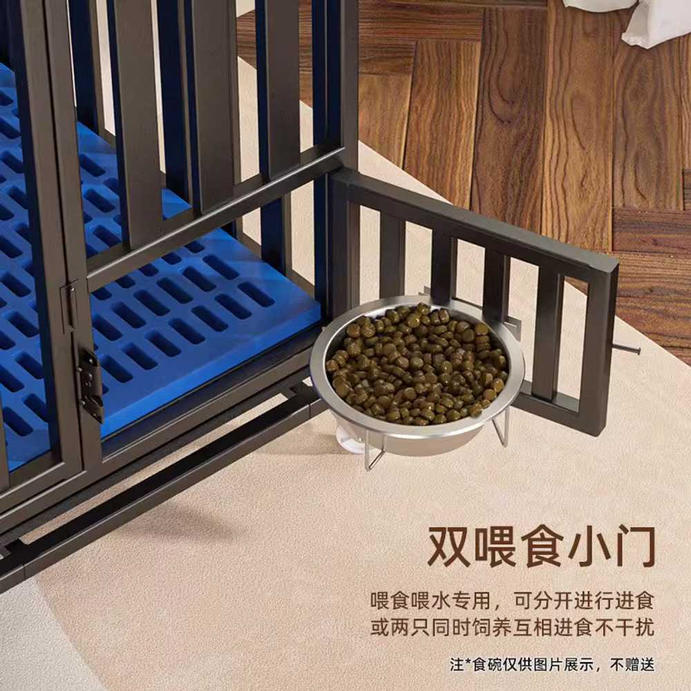 반려동물 철제 케이지 가정용 울타리 철장 하우스 61x42x58 이미지 6