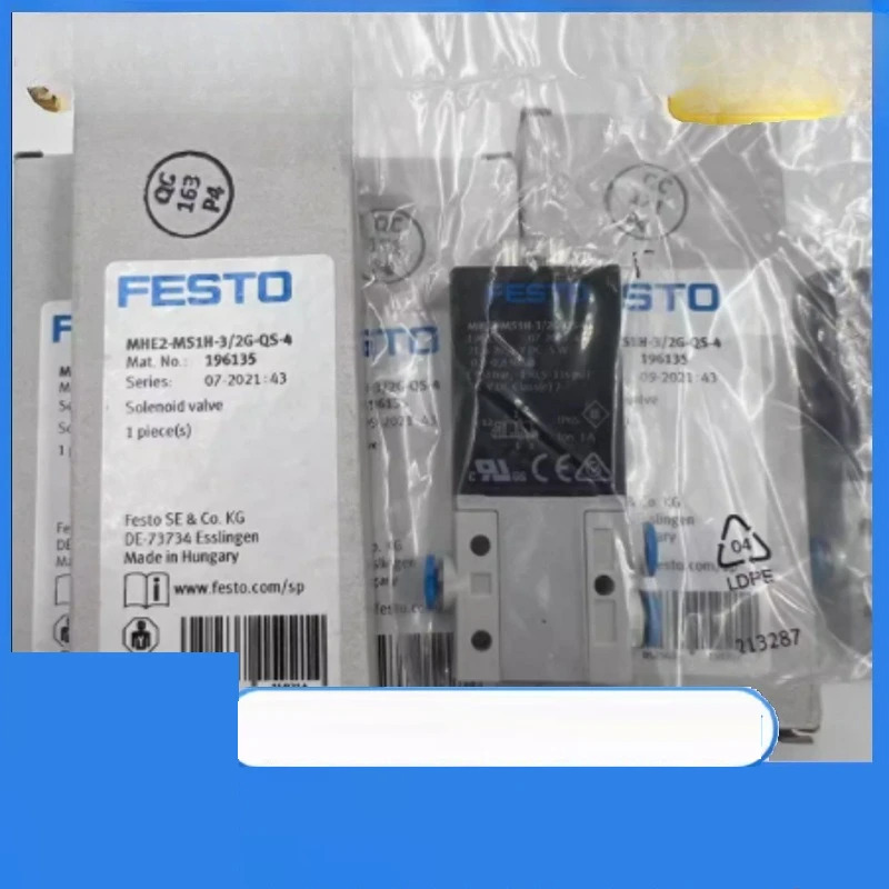 MHE2-MS1H-3/2G-QS-4 부품 납품 196135 페스토 FESTO 솔레노이드 밸브