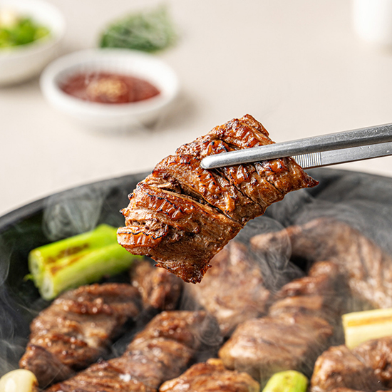 고기중독 칼집 통 갈매기살 500g 돼지고기 특수부위 캠핑 구이용 숯불 이미지 2