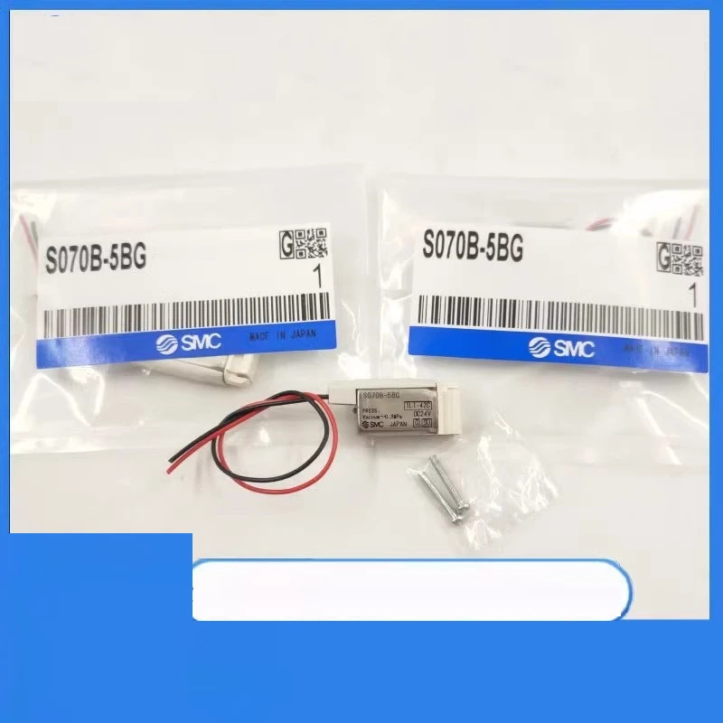 SMC 솔레노이드 밸브 부품 S070B-5DC/5DG/5BG-M5/S070C-6BC-32//S070B-5DCO