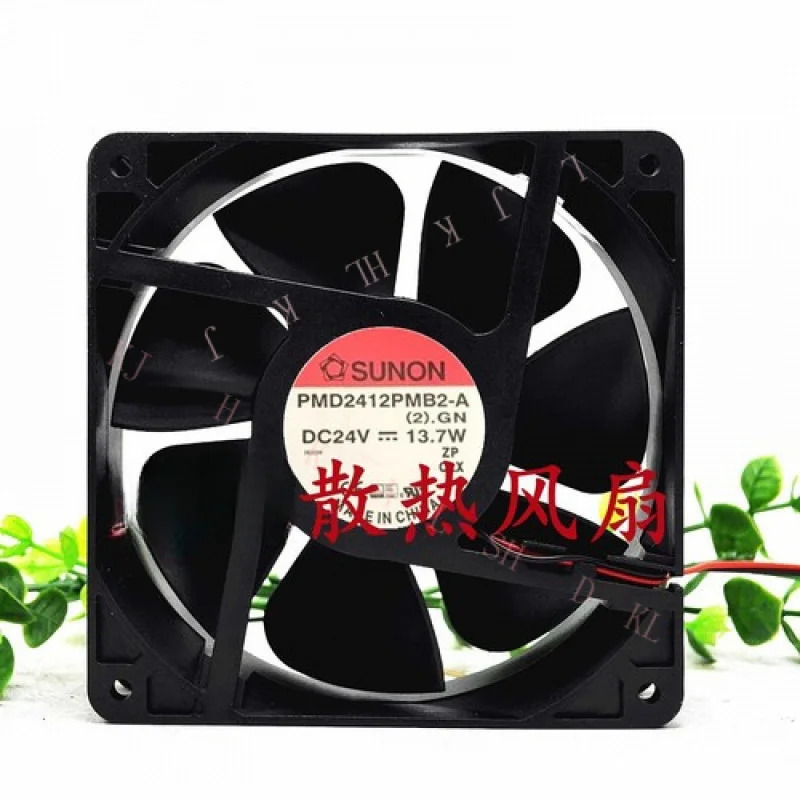 N FOR SUNON PMD2412PMB2-A 12038 DC24V 13.7W 12CM 2선 인버터 냉각팬