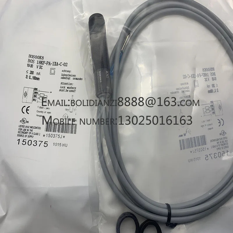 BOS015M BOS 5K-NO-ID10-S49 BOS0124 5K-PS-ID10-S75 BOS00JL 18KF-PA-1HA-C-02 오리지널 스위치 센서