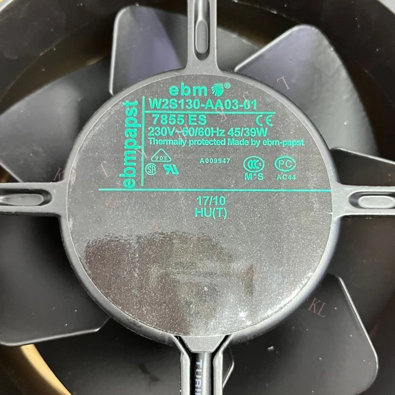 ebmpapst W2S130-AA03-01 AC 팬 부품 172x150x55mm 230VAC 224CFMNN 오리지널