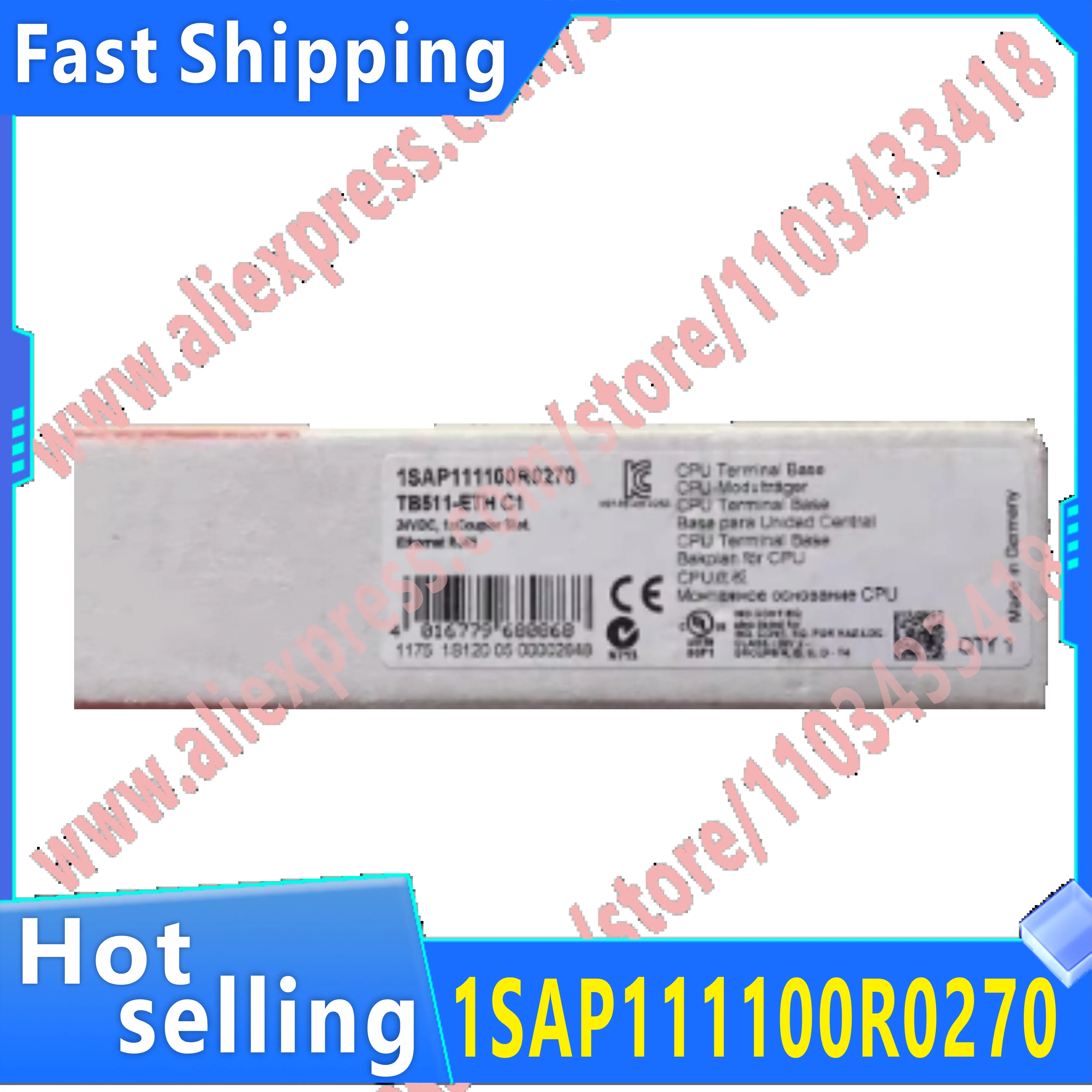 원본 1SAP11100R0270 PLC 모듈