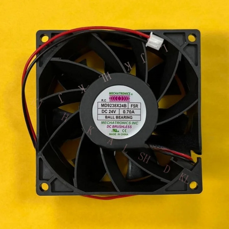 N FOR MECHATRONICS MD9238X24B-FSR 9038 DC24V 0.70A 9CM 2선식 냉각팬