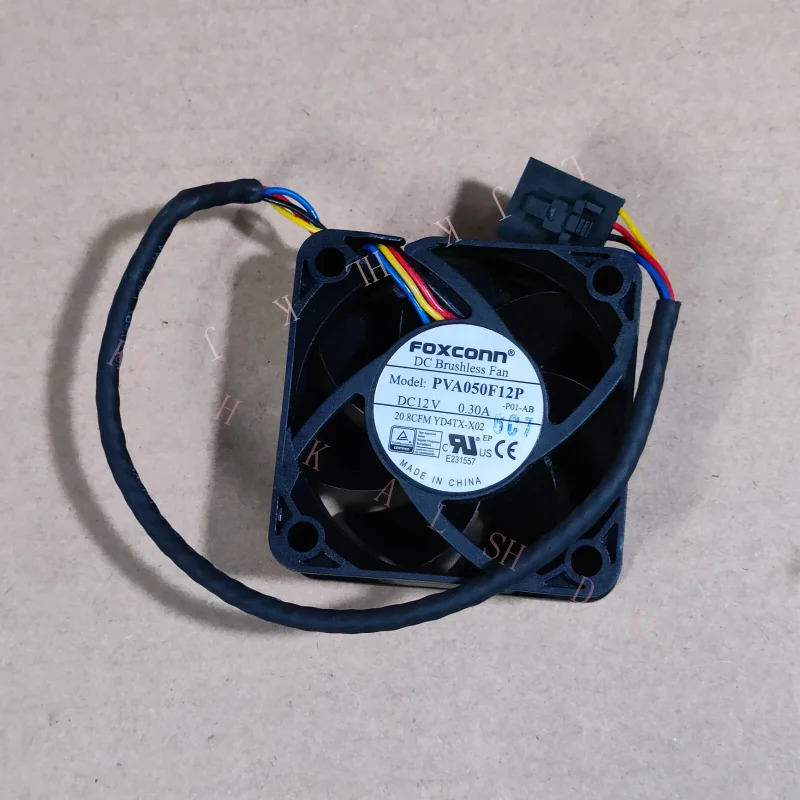 Foxconn PVA050F12P DC12V 0.30A 5020 5CM 4선 냉각팬NN