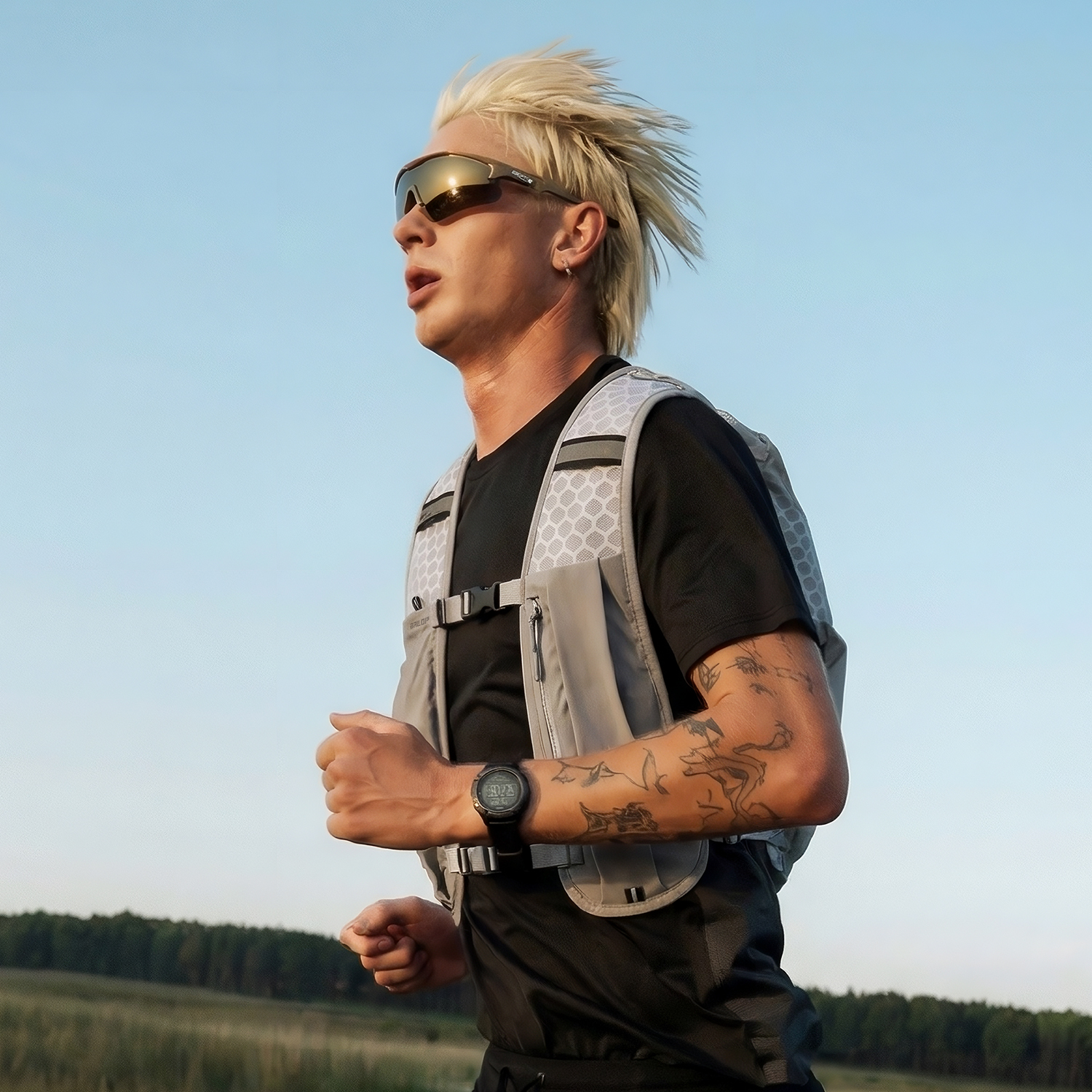 밸롭 에어 유틸리티백 러닝 런닝 조끼 마라톤 달리기 용품 제품 이미지