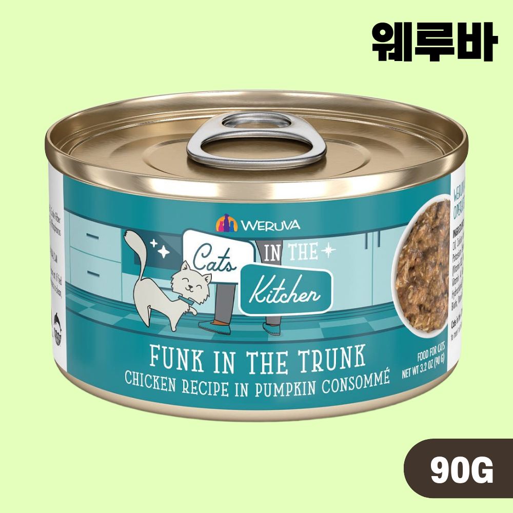 [+N포인트] 웨루바 캣 주식 캔 고양이 습식캔 6종 콤보, 90g, 12개 이미지 7