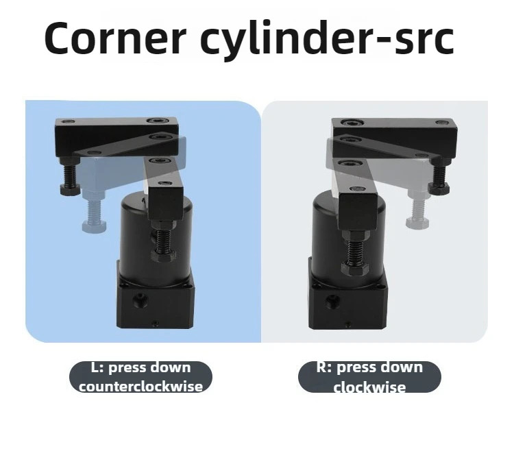 다위치 홀딩 CNC 지그90도 회전 액추에이터 공압 실린더 왼쪽/오른쪽 63x90R/L