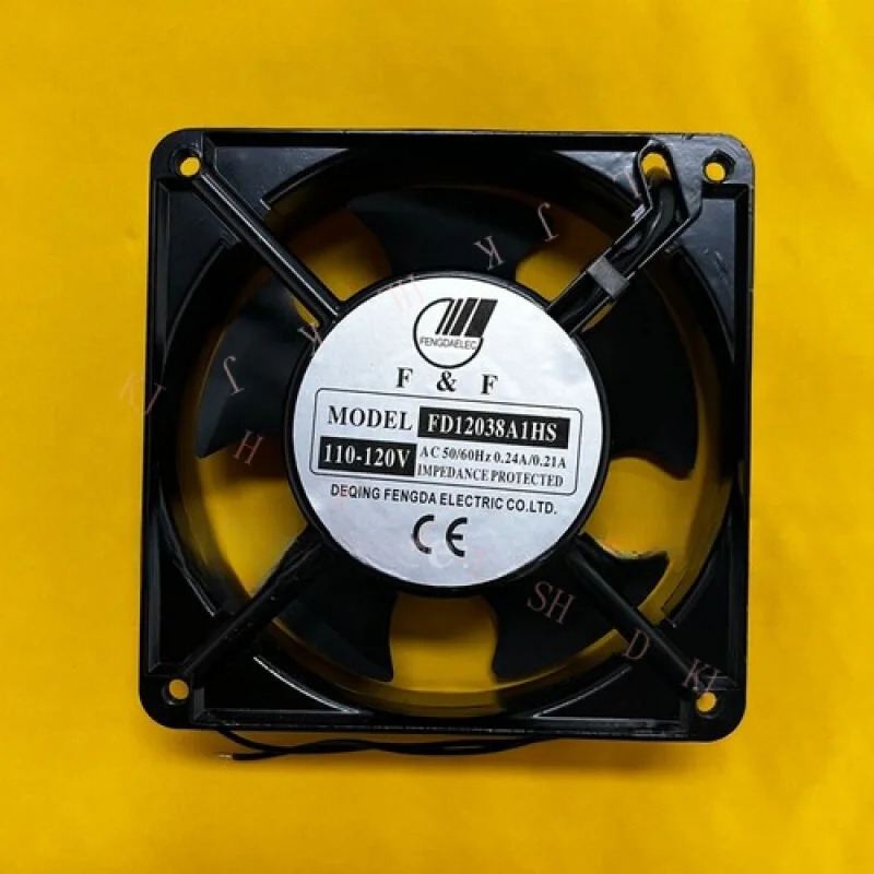 N FOR FENGDA FF FD12038A1HS 110-120V 0.24/0.21A 120x38MM 에어 냉각팬