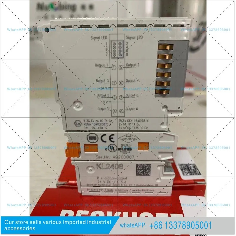 KL1408 KL2408 KL2488 BECKHOFF 모듈 새 이며