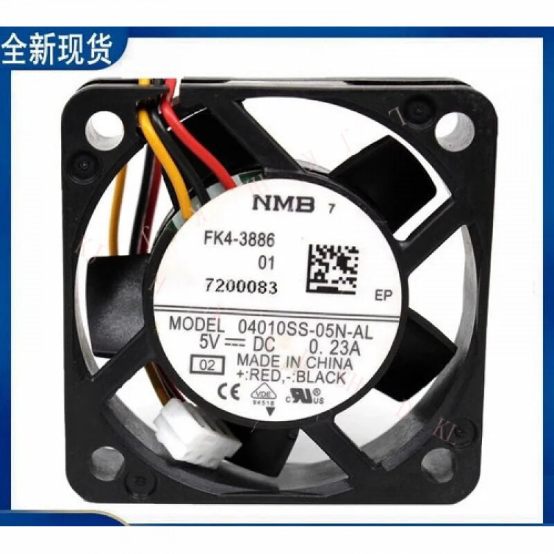 N FOR NMB 04010SS-05N-AL 5V 0.23A 3선 4010 4cm 산업제어 냉각팬