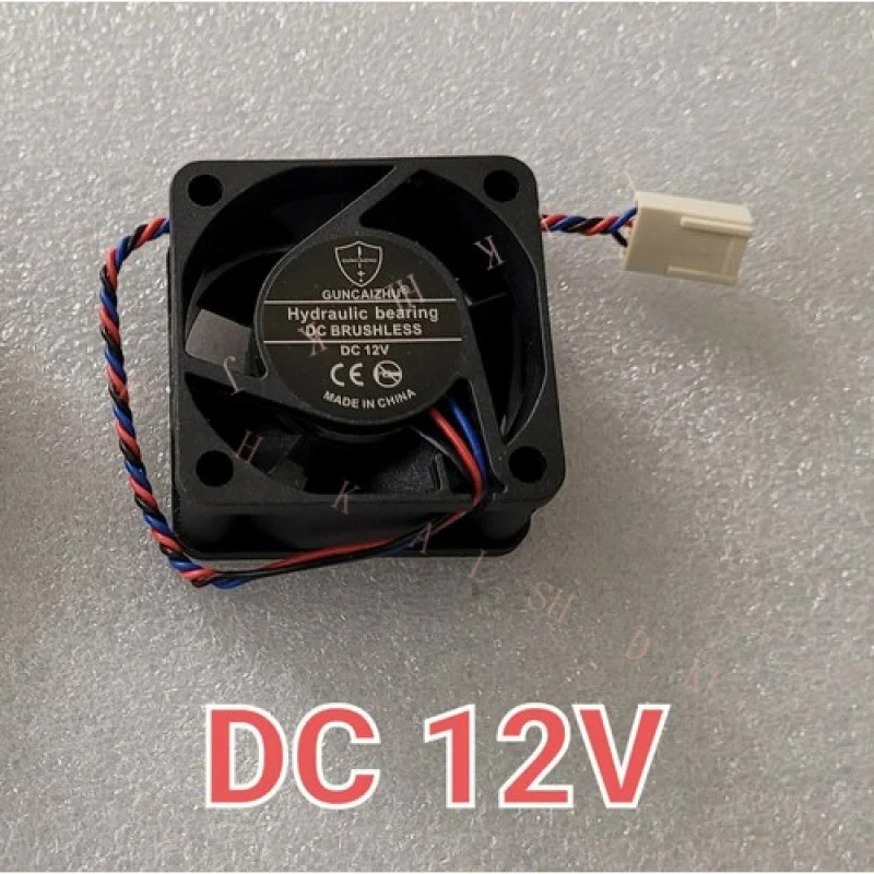 N mm DC 브러시리스 쿨링 팬 5V 12V 0.15A 3핀 CPU 컴퓨터 4020