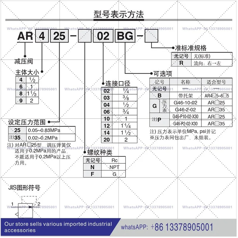 대유량 감압밸브 AR925-20 935 AR825-F12 14 AR625-10 06G