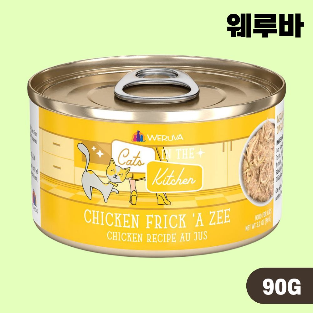 [+N포인트] 웨루바 캣 주식 캔 고양이 습식캔 6종 콤보, 90g, 12개 - 상세 이미지 5