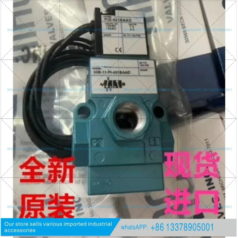 새 오리지널 솔레노이드 밸브 55B-12-PI-421BAAD/45A-AA1-DBCA-1BA
