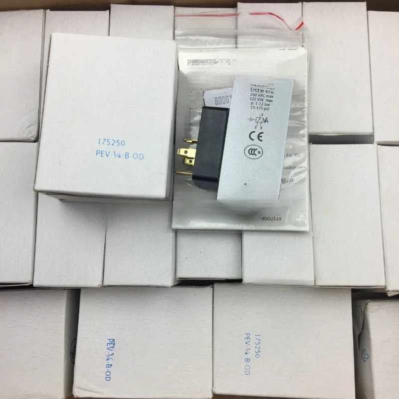 FESTO 압력 스위치 PEV-1/4-B-SC-OD-M12부품 10773 175250 161760 192488