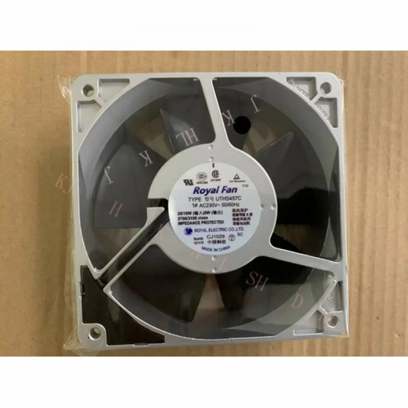 FAN 12038 UTHS457C AC230V50/60Hz 20/18W 12CM 풀 메탈 팬N
