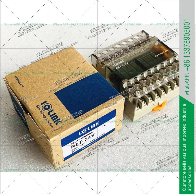 오리지널 3상 릴레이 모듈 R8G-24V R8T-24V 24VDC R8T-YC