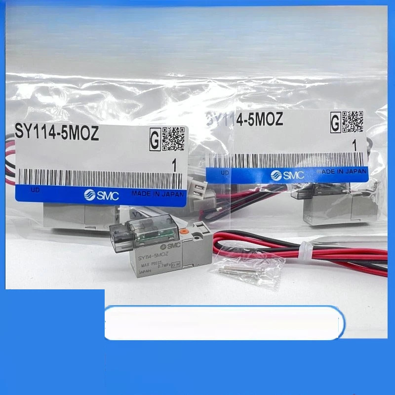 SMC 솔레노이드 밸브 부품 SY114/124/A-5/6/G/LZ/LOZ/MZ/MOZ/LOU/MOU-M3/M5-Q