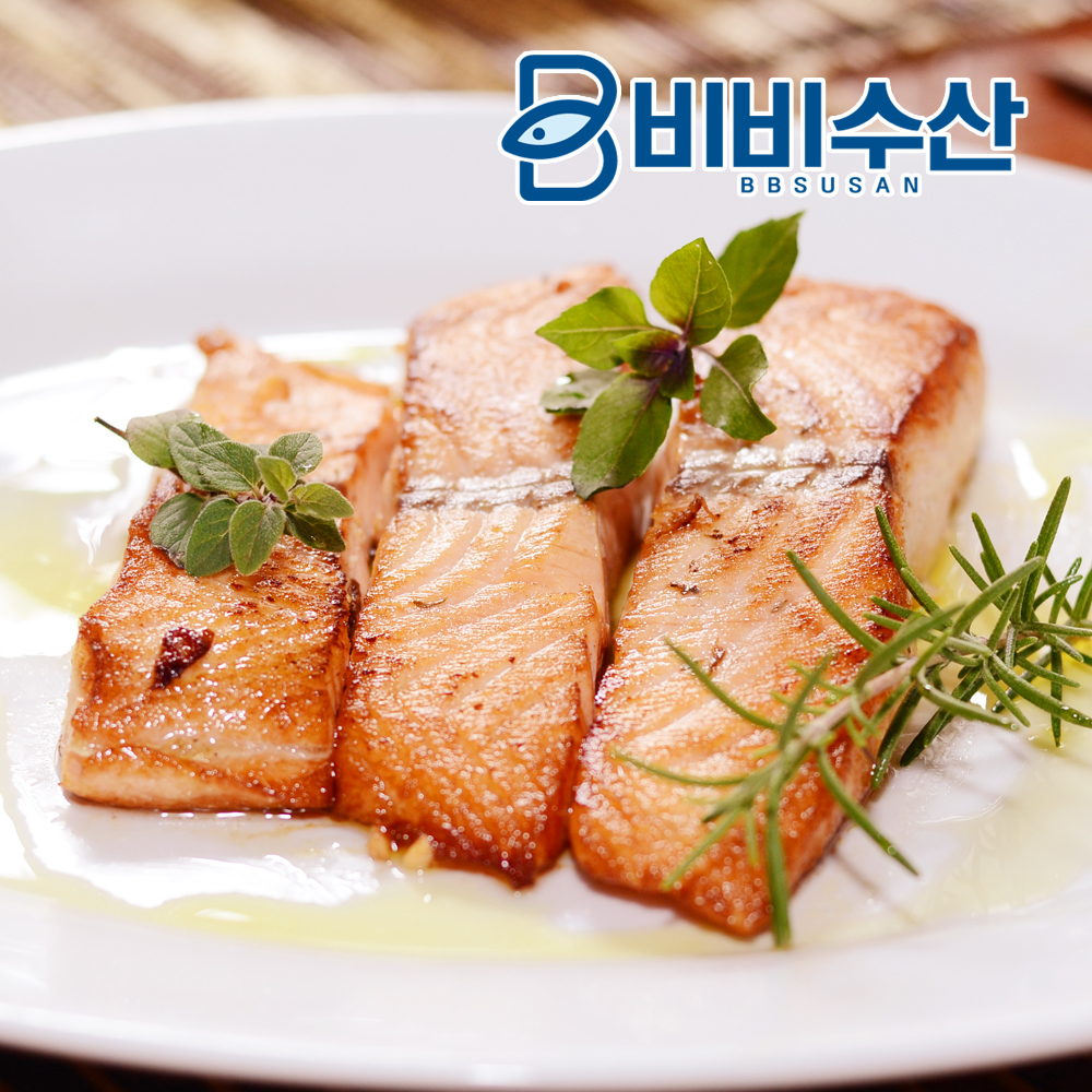 연어가마살+꼬리살 1kg(구이용) - 상품 이미지