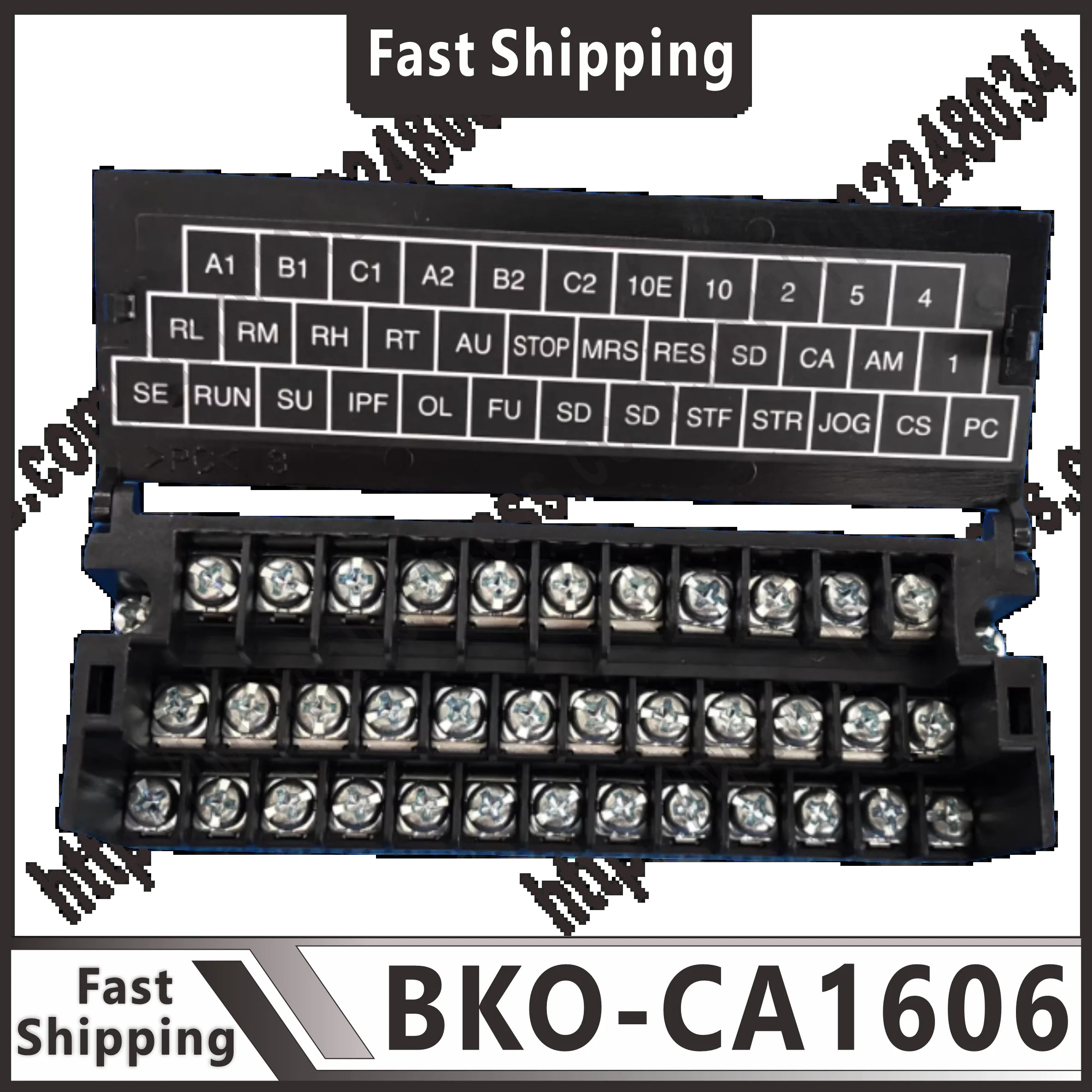 인버터 A740-F740-A700 제어 와이어링 단IO 신호 BKO-CA1606
