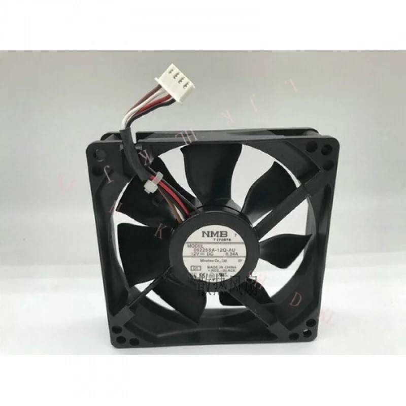 N FOR NMB 09225SA-12Q-AU 12V 0.34A 9025 90MM 냉각팬 4핀