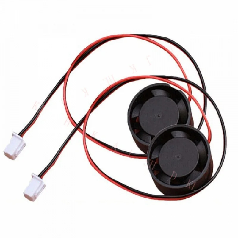 N for DC 5V 미니 브러시리스 쿨링 팬 2510 저소음 대용량 800RPM