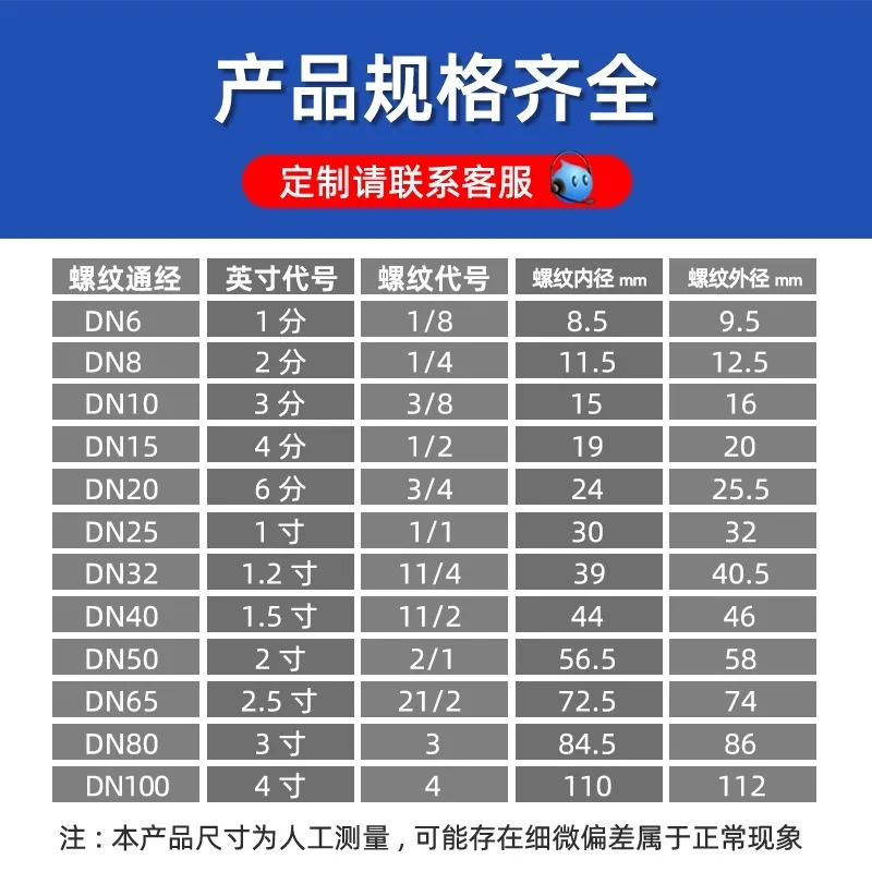 304 스테인레스 스틸 외부 와이어 티 T 자형 스레드 가변 직경 감속기 4 6 분 1 인치 어댑터