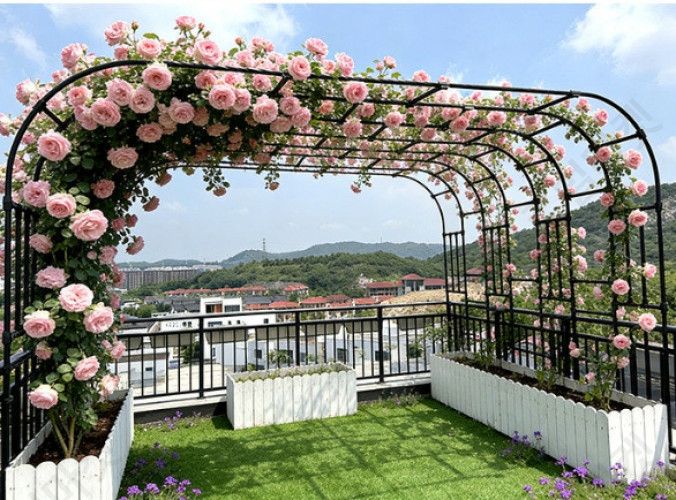 포도나무 지지대 파이프 대형 1.8m 2m 애플수박 이미지 6