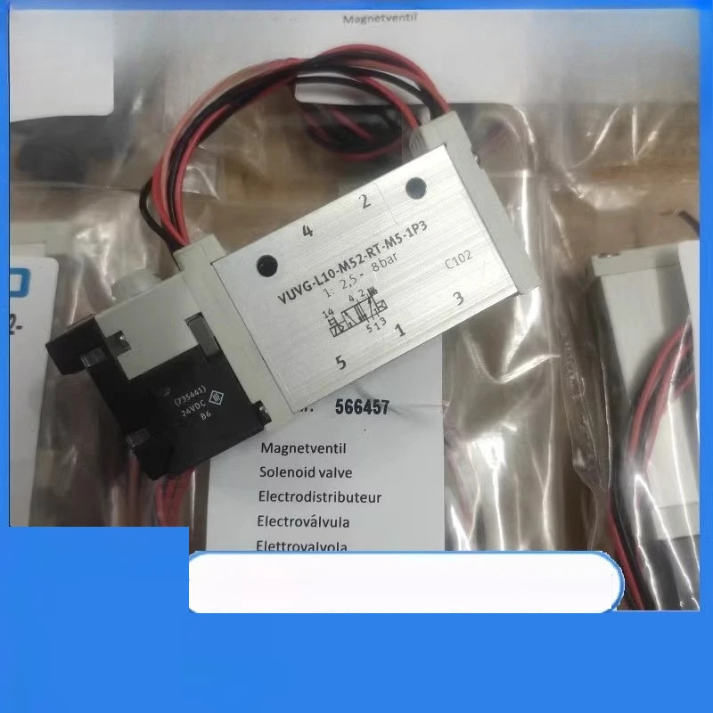 VUVG-L10-M52/T32C-RT/AT-M5-1P3 589287 566457 FESTO 솔레노이드 밸브 부품