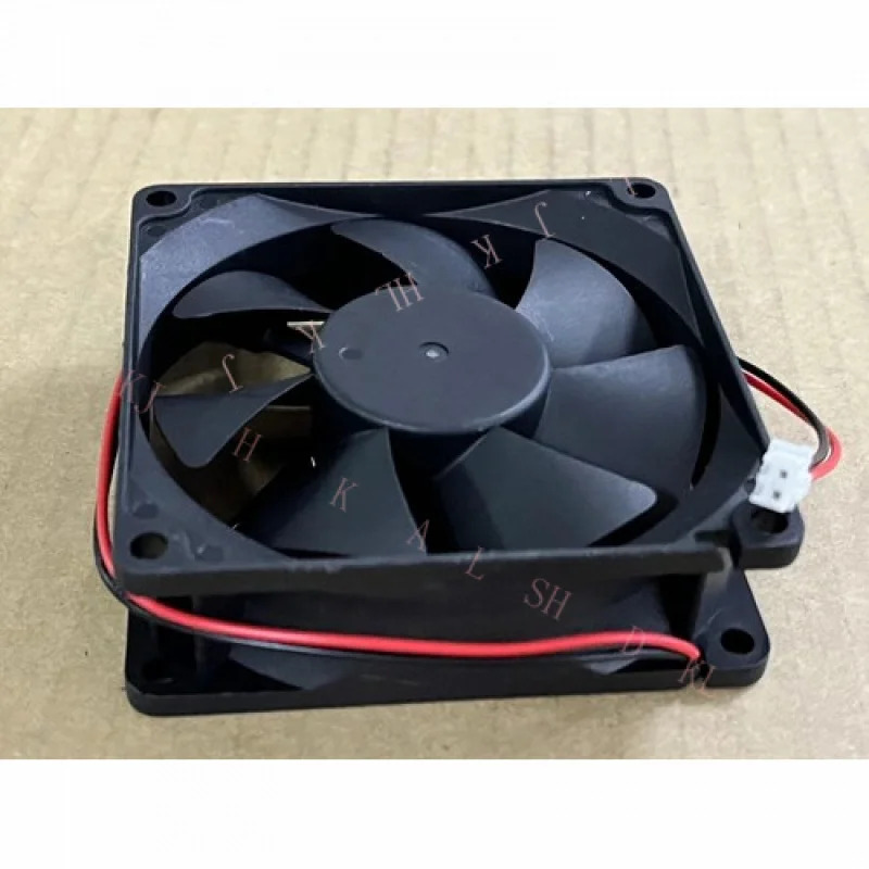 N for Y.S.TECH FD128025EB-N 냉각팬 12V 0.45A 2핀 80x25mm DC 브러시리스 팬