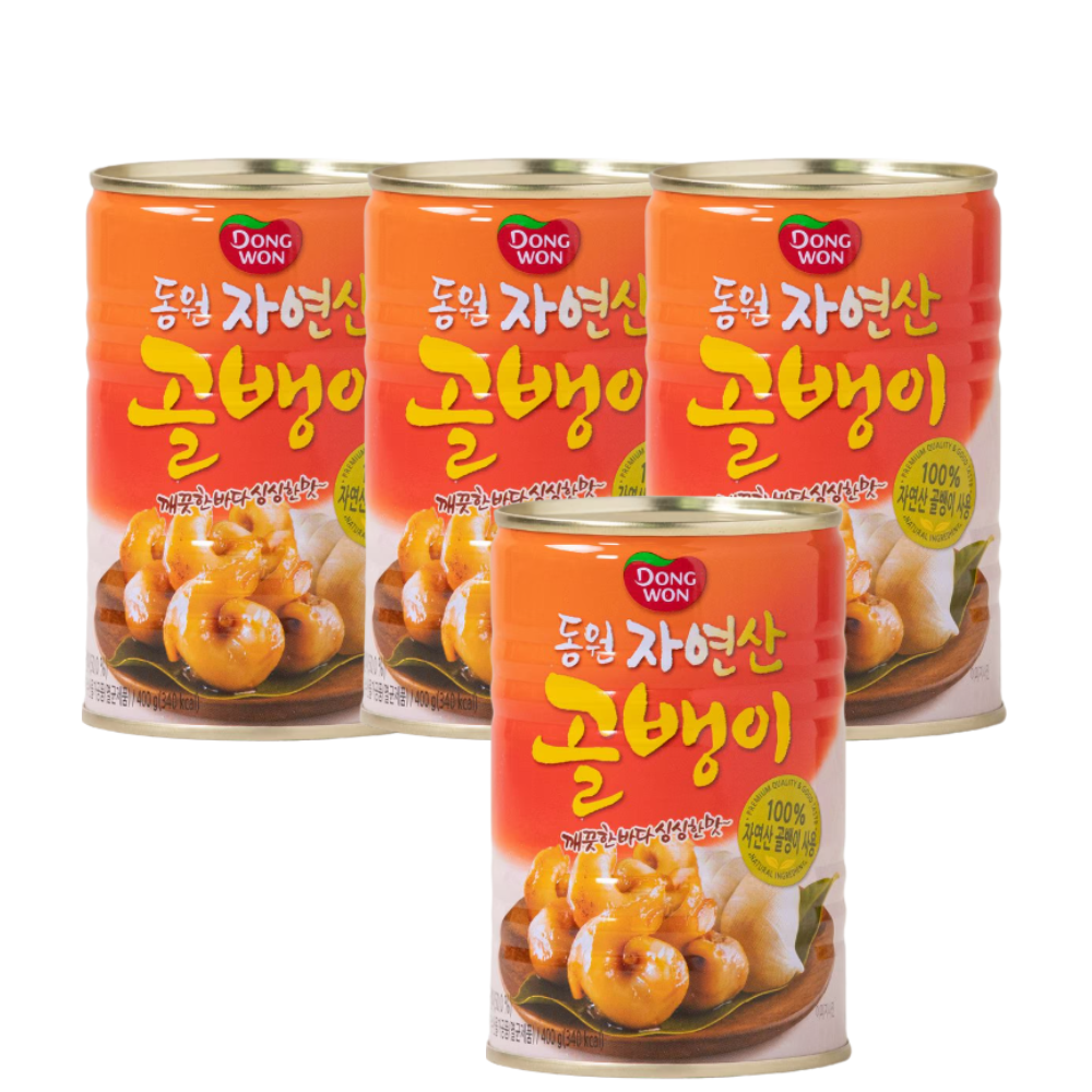 동원 자연산 골뱅이 400g x4캔 통조림 - 상품 이미지