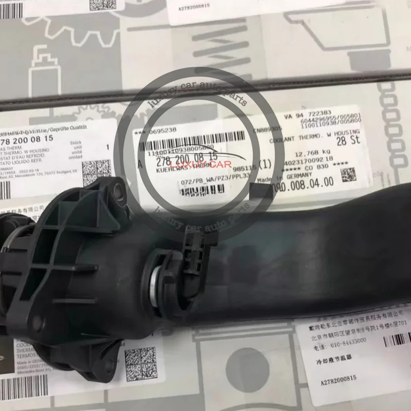 벤츠호환 M278 W166 GL450 GL500 W218 CLS500 W222 S500A2782000815 엔진 냉각수 온도 조절기