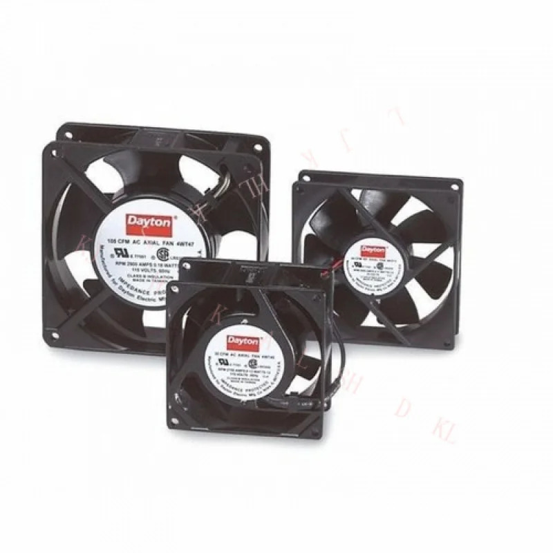 데이턴 4Wt33 표준 사각 팬 105 CFM 230V AC 단 IP20 60/50Hz